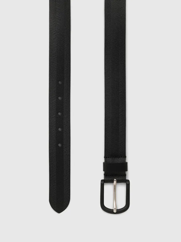 Diesel Belts Mens BSPIGA Black For Sale