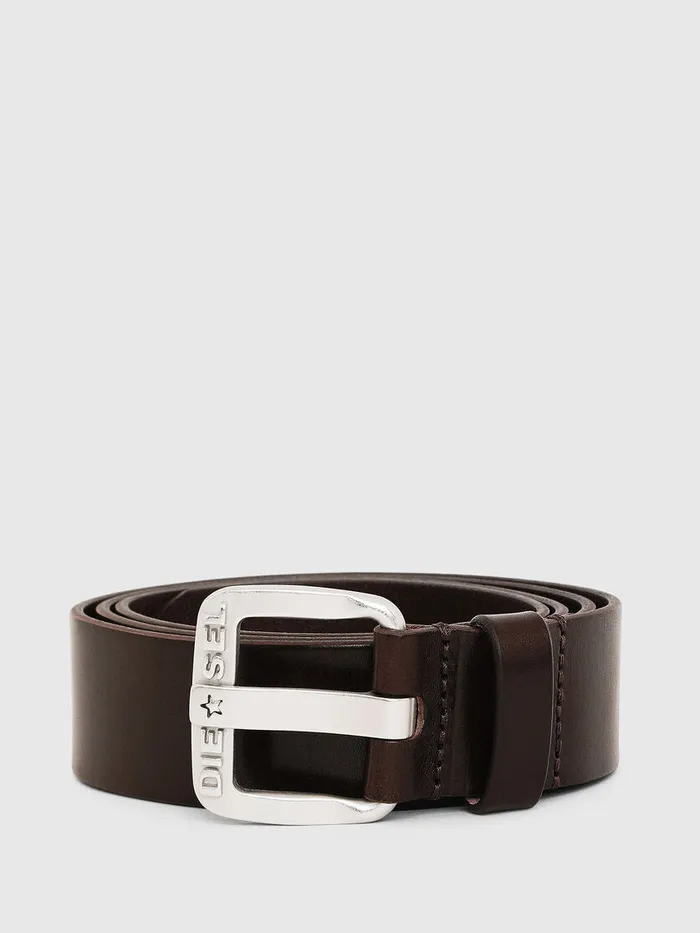 Diesel Belts Mens BSTAR Dark Brown On Sale