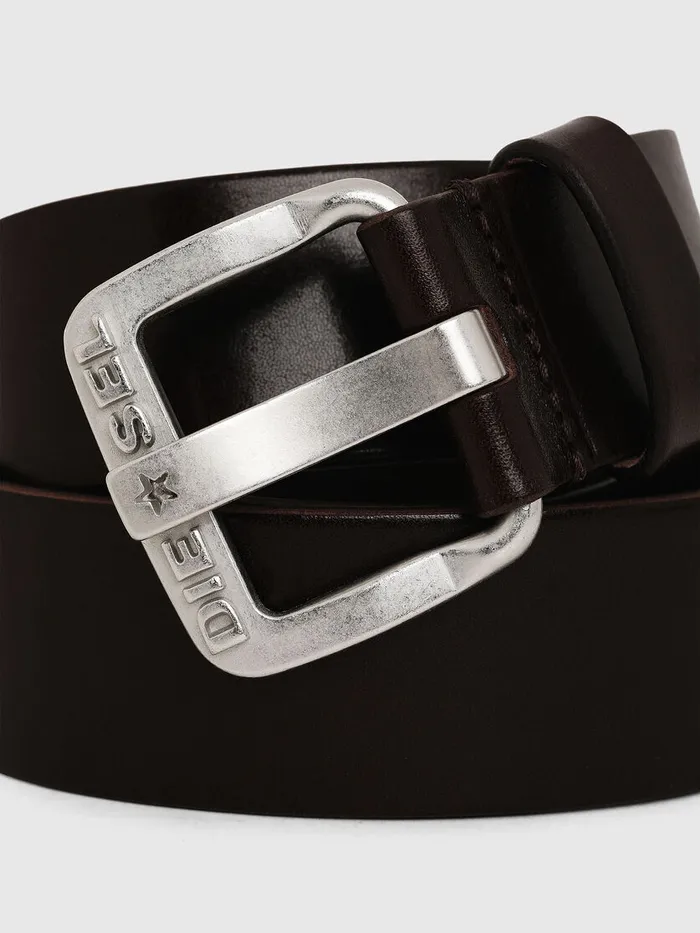 Diesel Belts Mens BSTAR Dark Brown On Sale