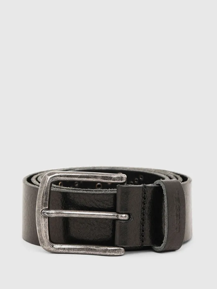 Diesel Belts Mens BSTUDEND Black Online