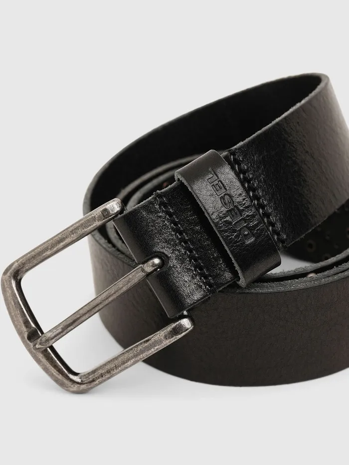 Diesel Belts Mens BSTUDEND Black Online