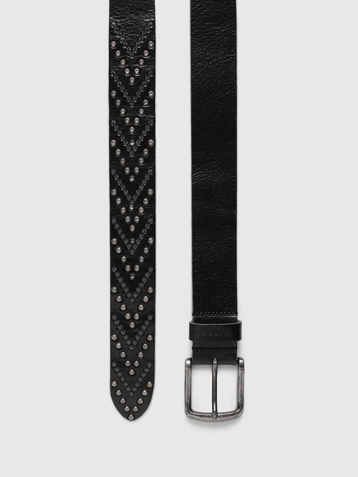 Diesel Belts Mens BSTUDEND Black Online