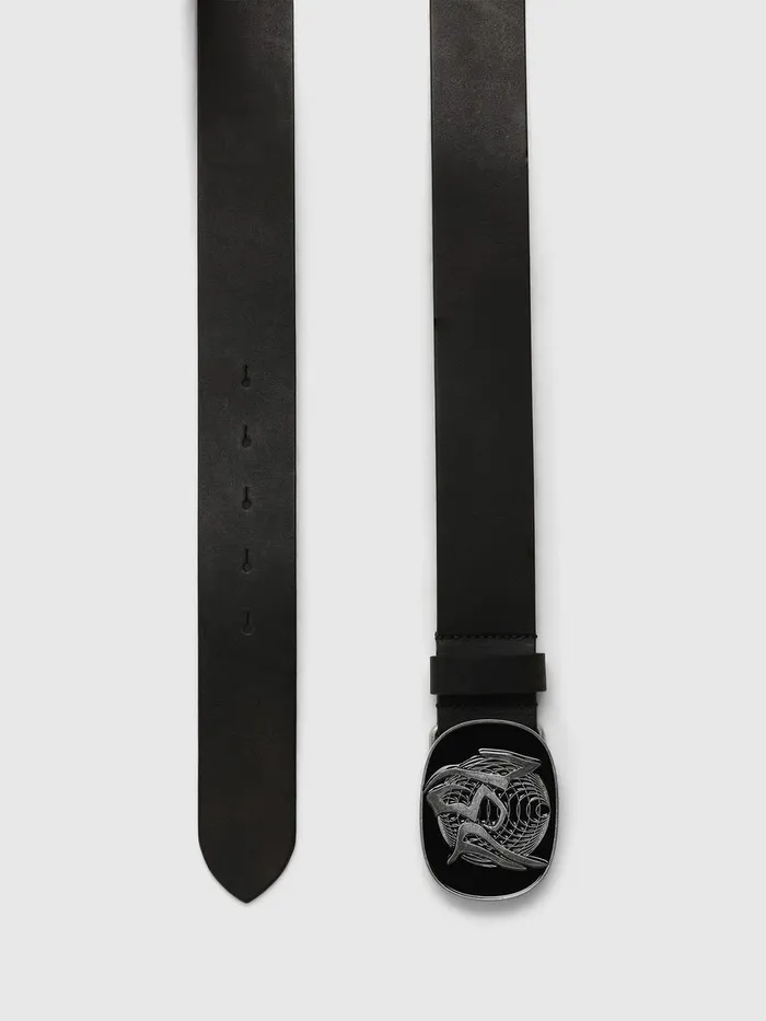 Diesel Belts Mens BVASCKY Dark Brown On Sale