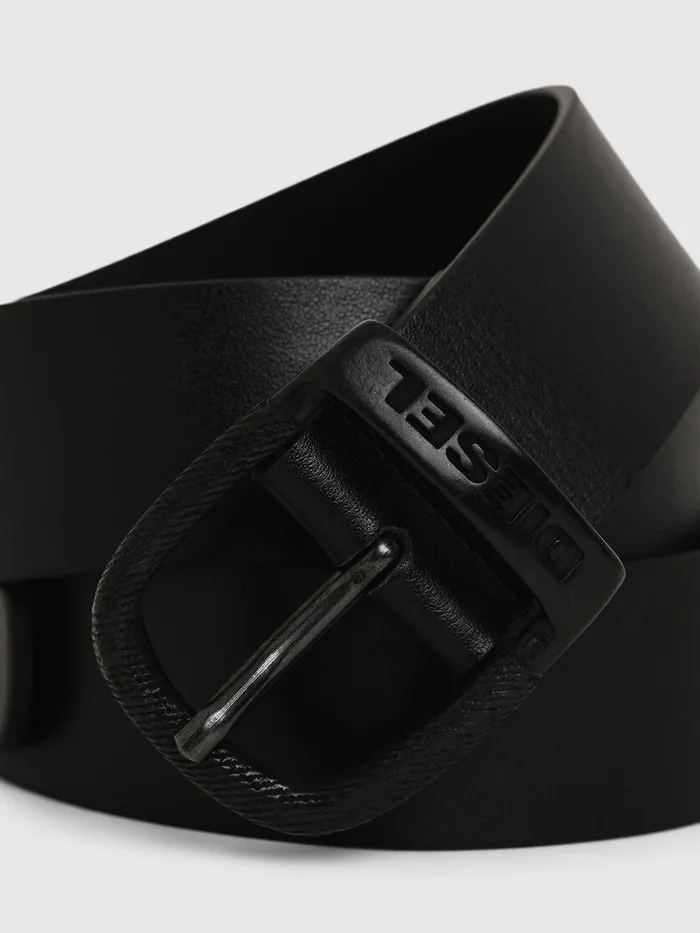 Diesel Belts Mens BAWRE Black Gift Ideas