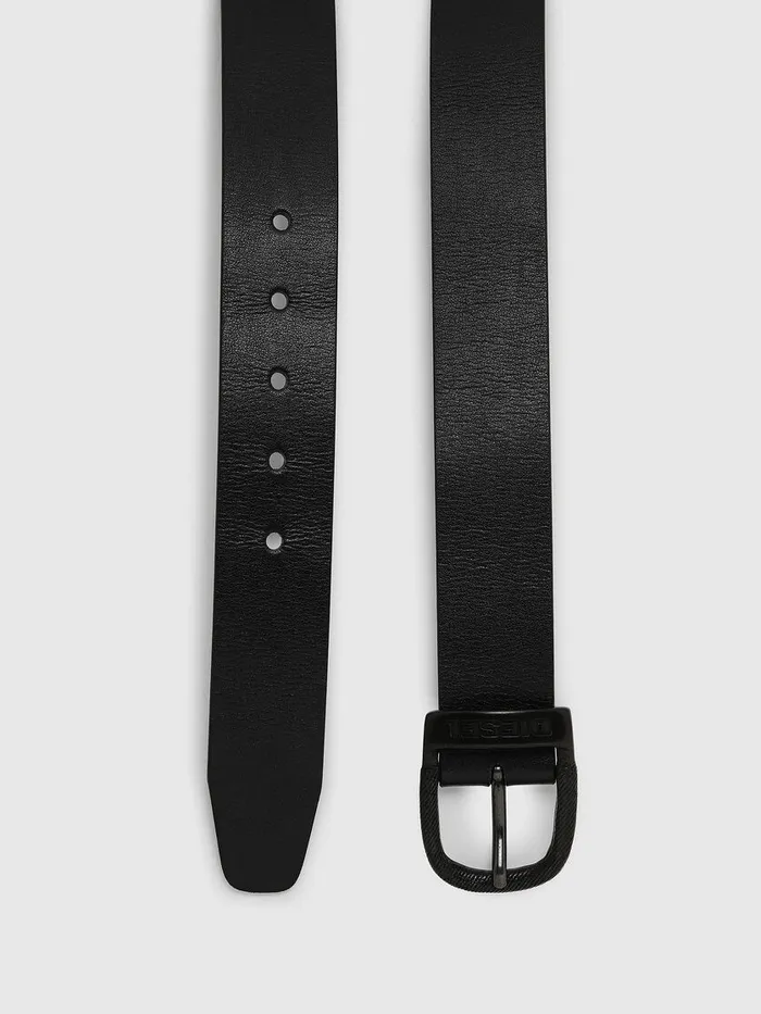 Diesel Belts Mens BAWRE Black Gift Ideas
