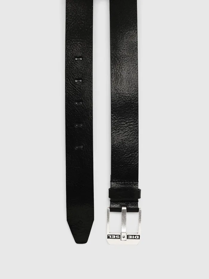 Diesel Belts Mens BLUESTAR BlackSilver Gift 4 You