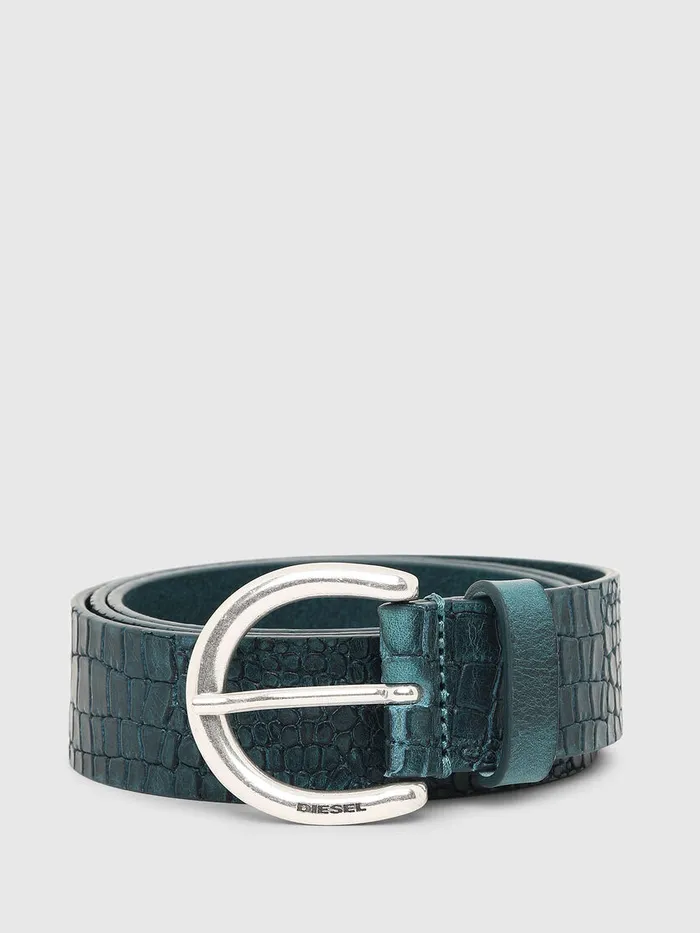 Diesel Belts Womens BCRICO Light Blue Near Me