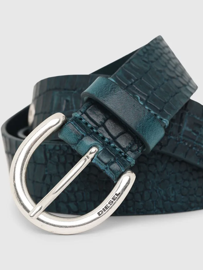 Diesel Belts Womens BCRICO Light Blue Near Me