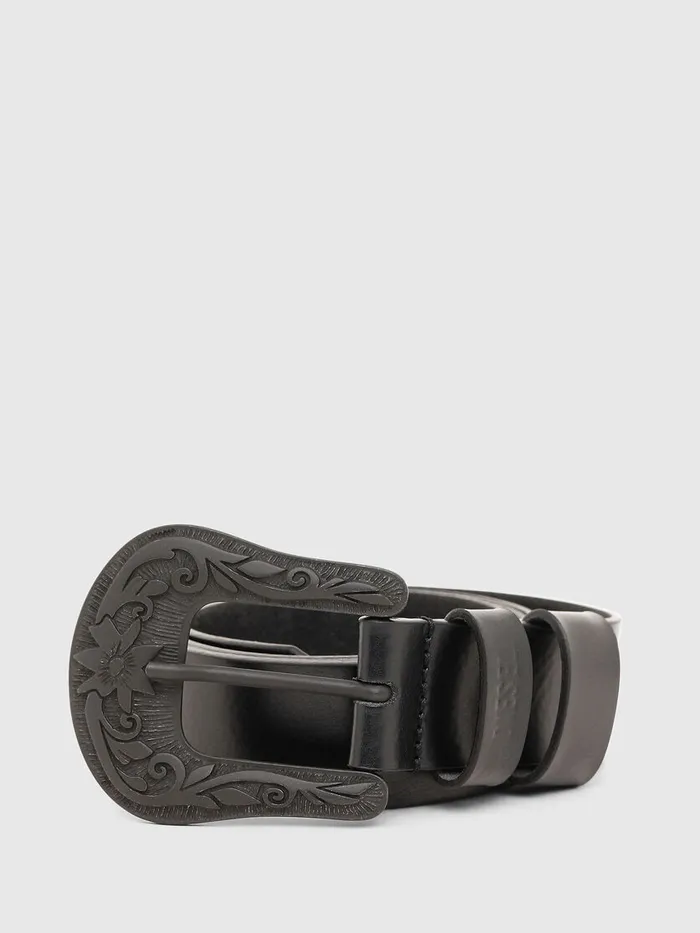 Diesel Belts Womens BLONTEX Black On Sale