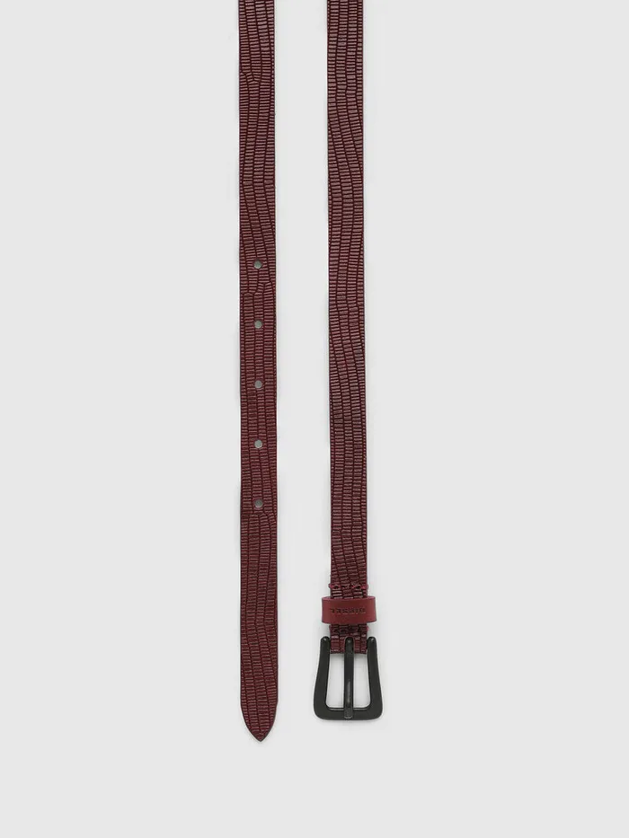 Diesel Belts Womens BMONO Bordeaux Cheap On Sale