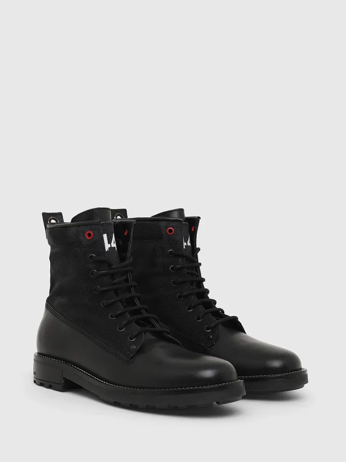 Diesel Boots Mens DTHROUPER DBB Black On Sale