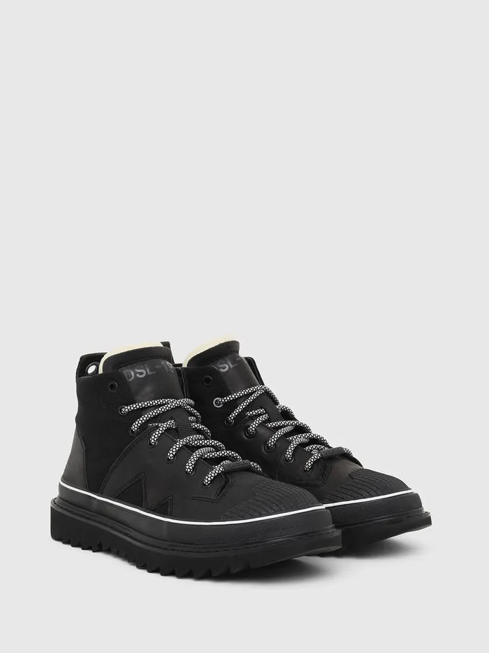 Diesel Boots Mens HSHIROKI DBB X Black Gift 4 You
