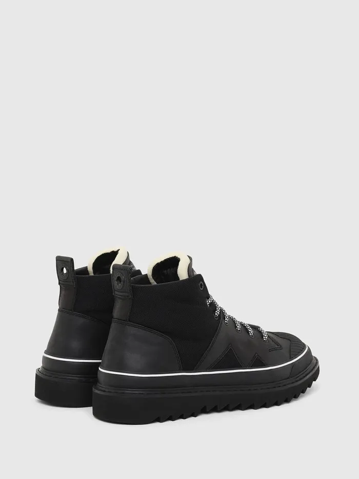 Diesel Boots Mens HSHIROKI DBB X Black Gift 4 You