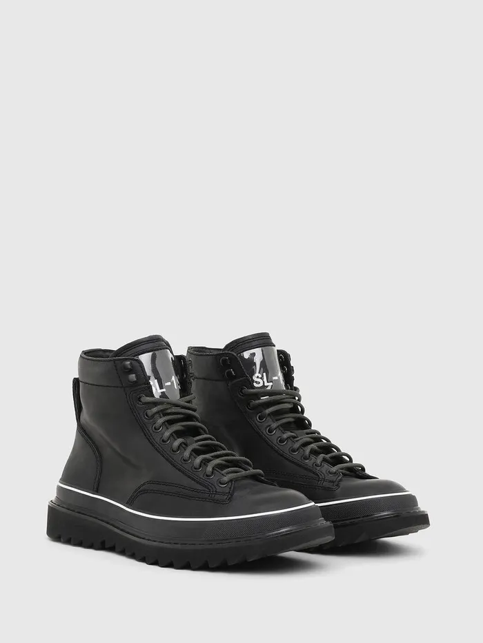 Diesel Boots Mens HSHIROKI DMBB Black Near Me
