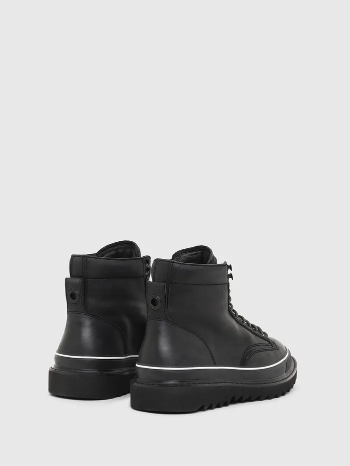 Diesel Boots Mens HSHIROKI DMBB Black Near Me