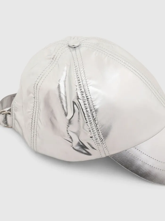 Diesel Caps Gloves And Scarves Mens CIBRAME Silver On Sale
