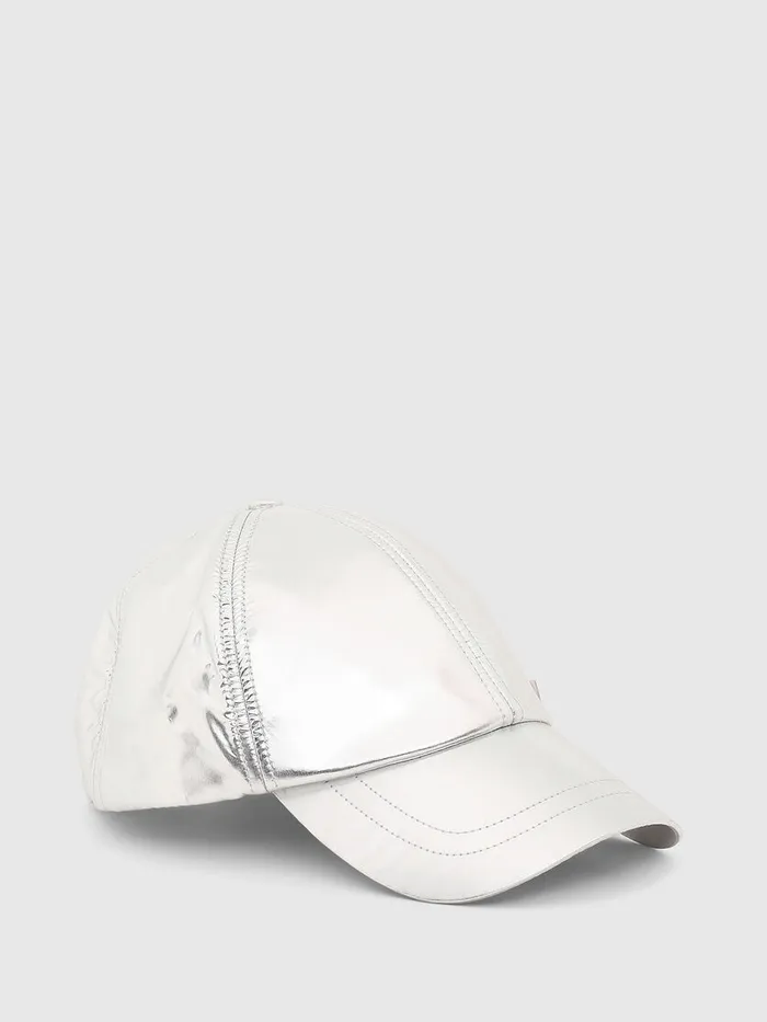 Diesel Caps Gloves And Scarves Womens CIBRAME Silver On Sale