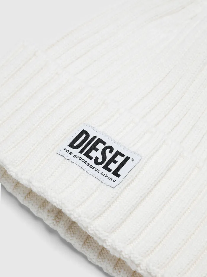 Diesel Caps Gloves And Scarves Womens KCODERE White Gift 4 You