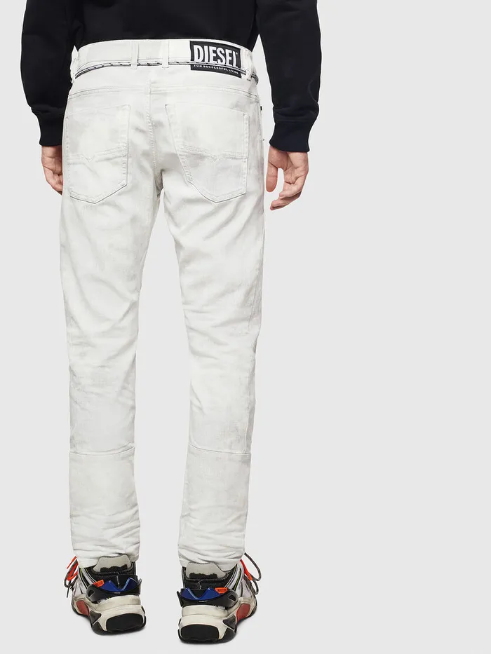 Diesel Carrot Mens DLuhic JoggJeans 069LZ White Gift Ideas