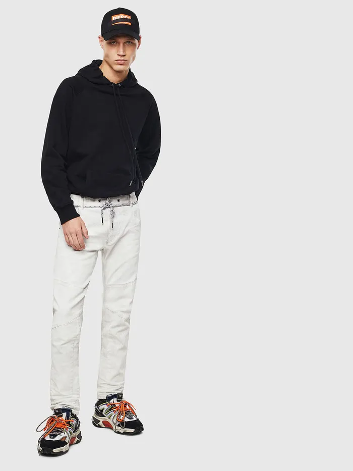 Diesel Carrot Mens DLuhic JoggJeans 069LZ White Gift Ideas