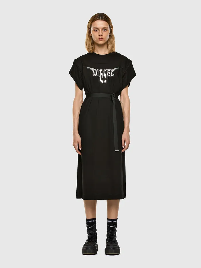 Diesel Dresses and Jumpsuits Womens DFLIXC Black