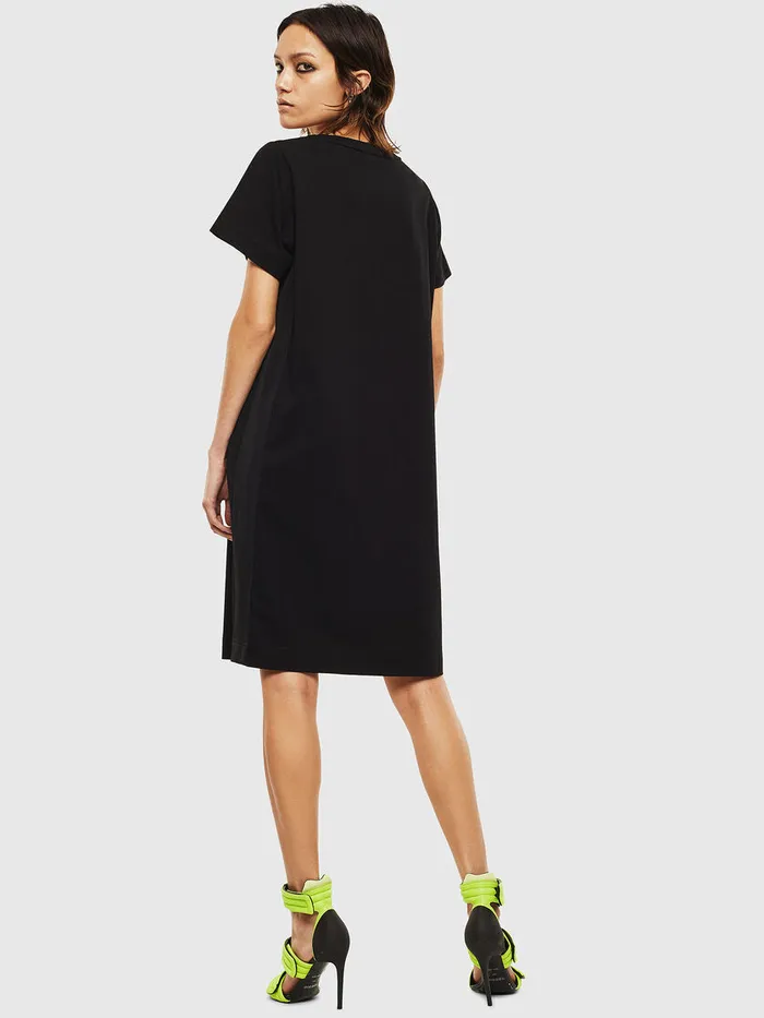 Diesel Dresses and Jumpsuits Womens DSTRIPE Black