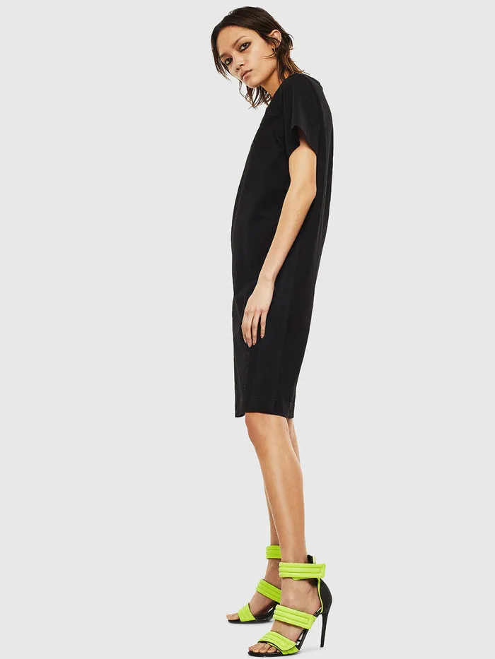 Diesel Dresses and Jumpsuits Womens DSTRIPE Black