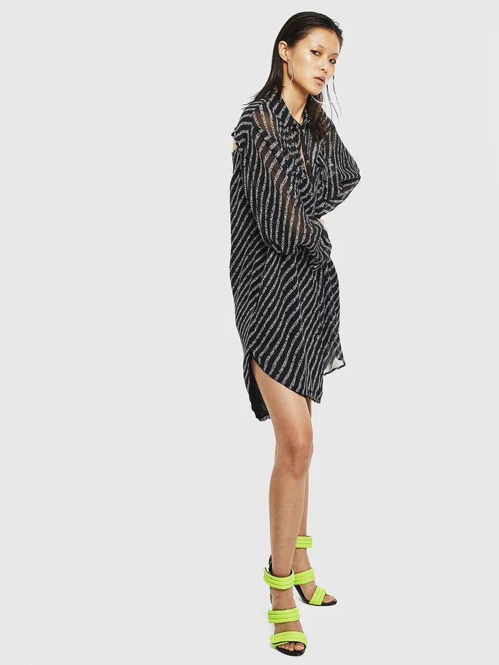 Diesel Dresses and Jumpsuits Womens DSUPERIOR Black