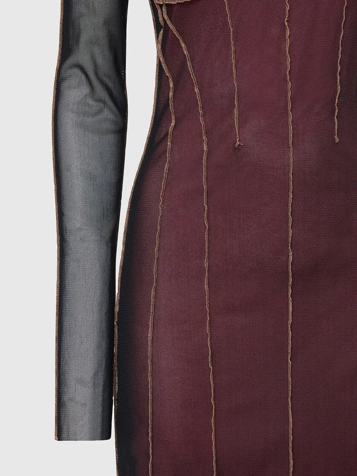 Diesel Dresses and Jumpsuits Womens DVINA PinkBlack