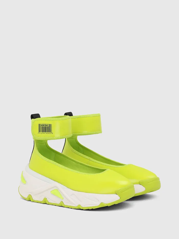 Diesel Flats Womens SHERBY BA W Yellow Gift for Friend