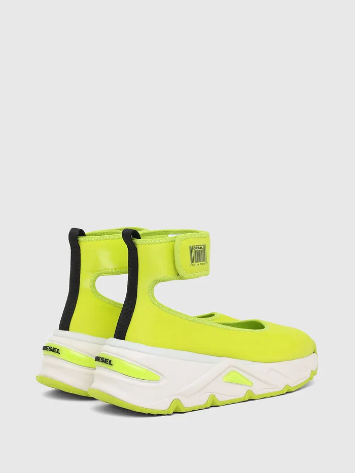 Diesel Flats Womens SHERBY BA W Yellow Gift for Friend