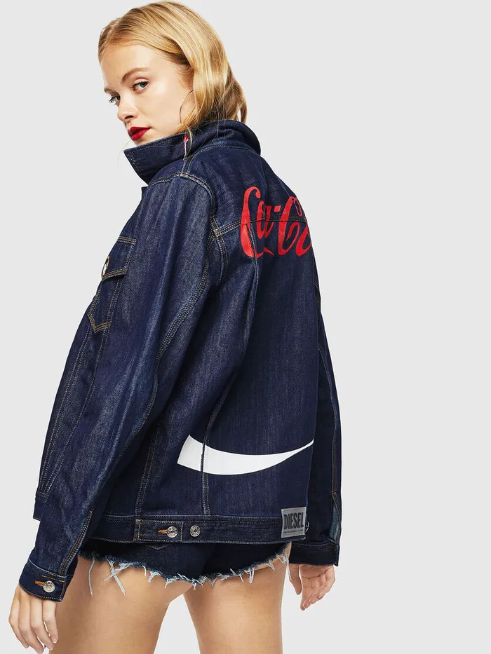 Diesel Jackets Mens CCNHILLW Dark Blue