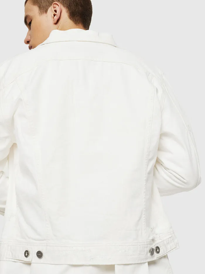 Diesel Jackets Mens DBRAY White