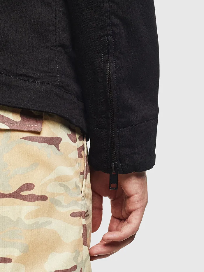 Diesel Jackets Mens DNYACK JOGGJEANS Black Gift 4 You