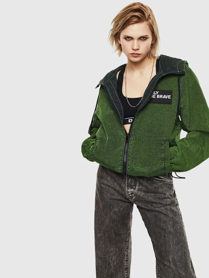 Diesel Jackets Mens JHEADIN Green