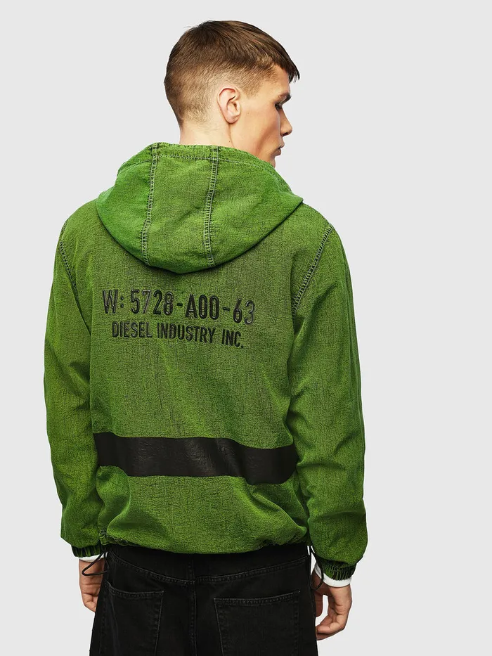 Diesel Jackets Mens JHEADIN Green