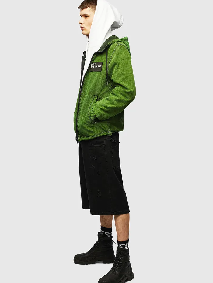Diesel Jackets Mens JHEADIN Green