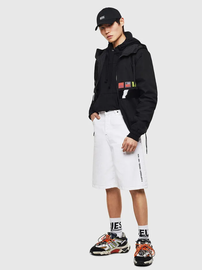 Diesel Jackets Mens JLINE Black