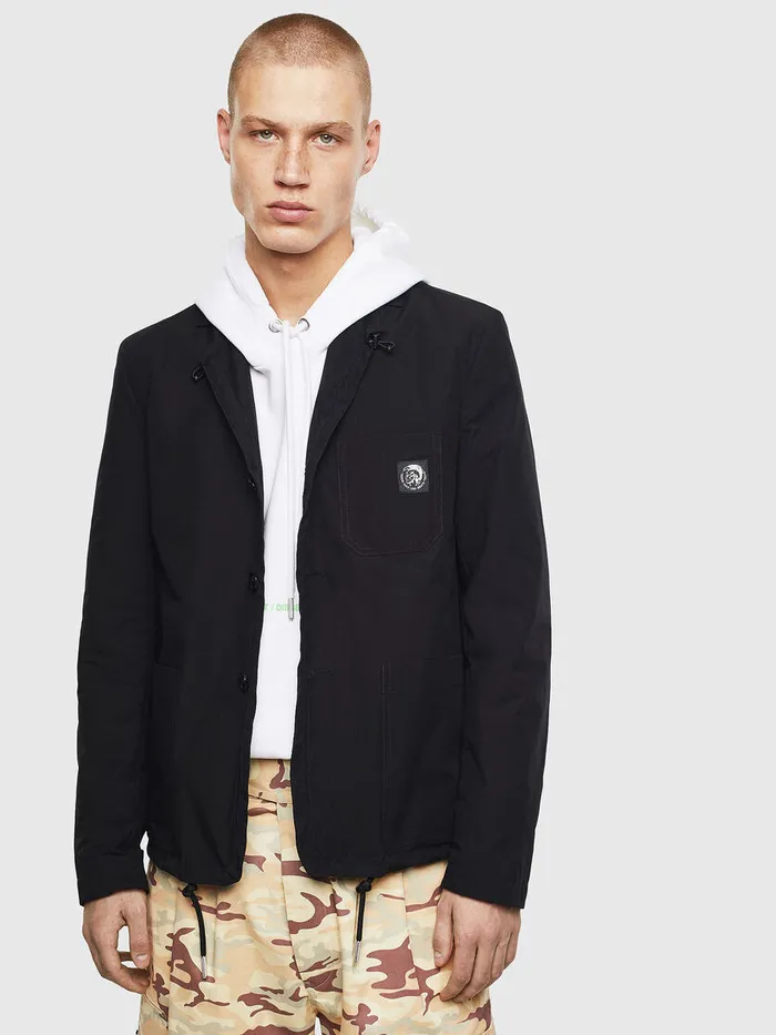 Diesel Jackets Mens JREY Black