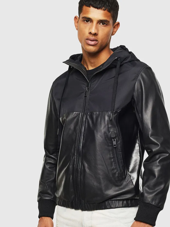 Diesel Jackets Mens LCARRS Black