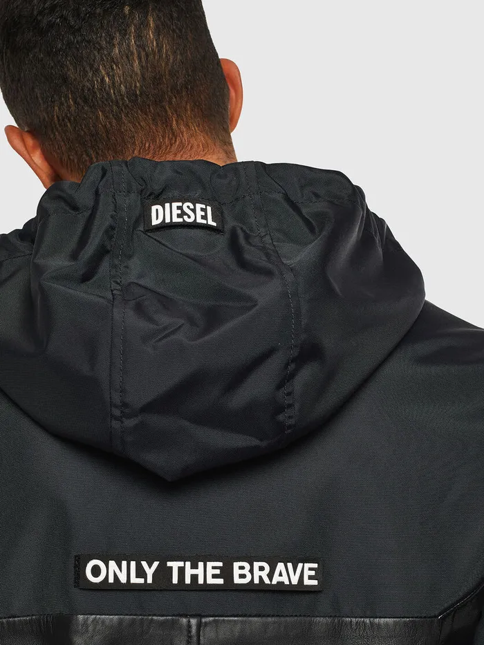 Diesel Jackets Mens LCARRS Black