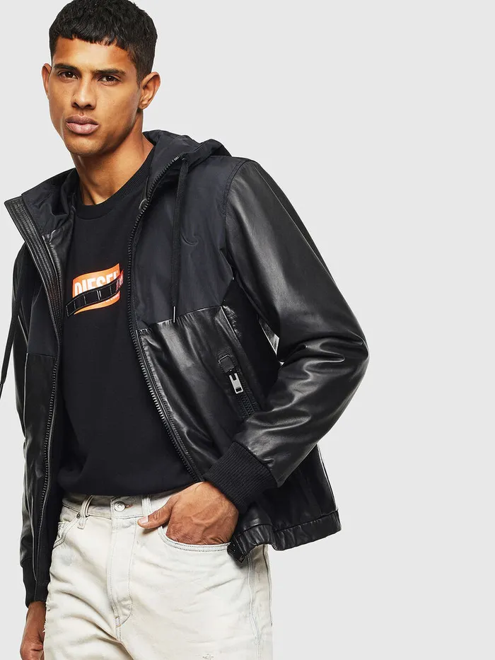 Diesel Jackets Mens LCARRS Black