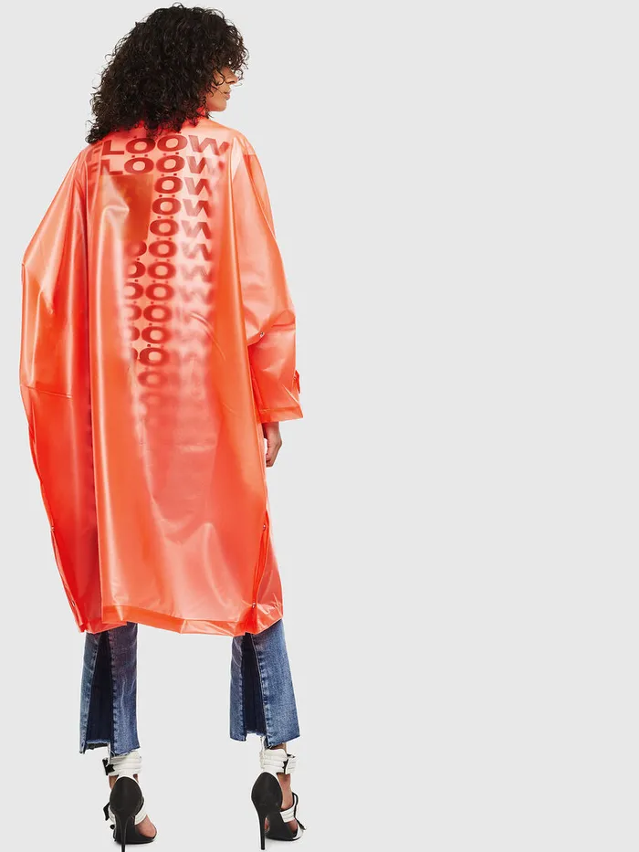 Diesel Jackets Womens GTAKYA Orange