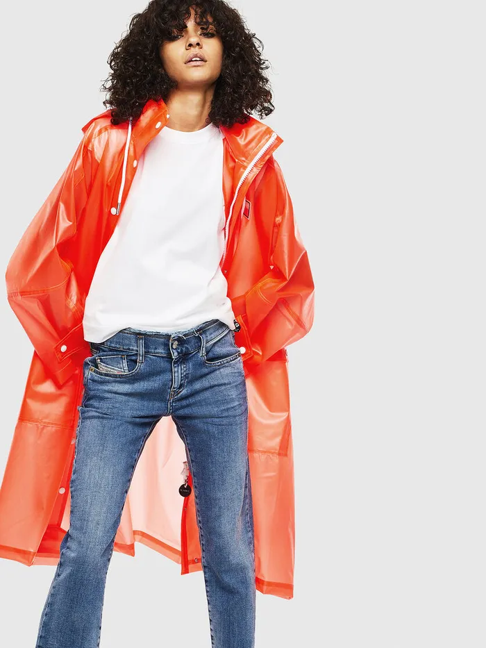 Diesel Jackets Womens GTAKYA Orange
