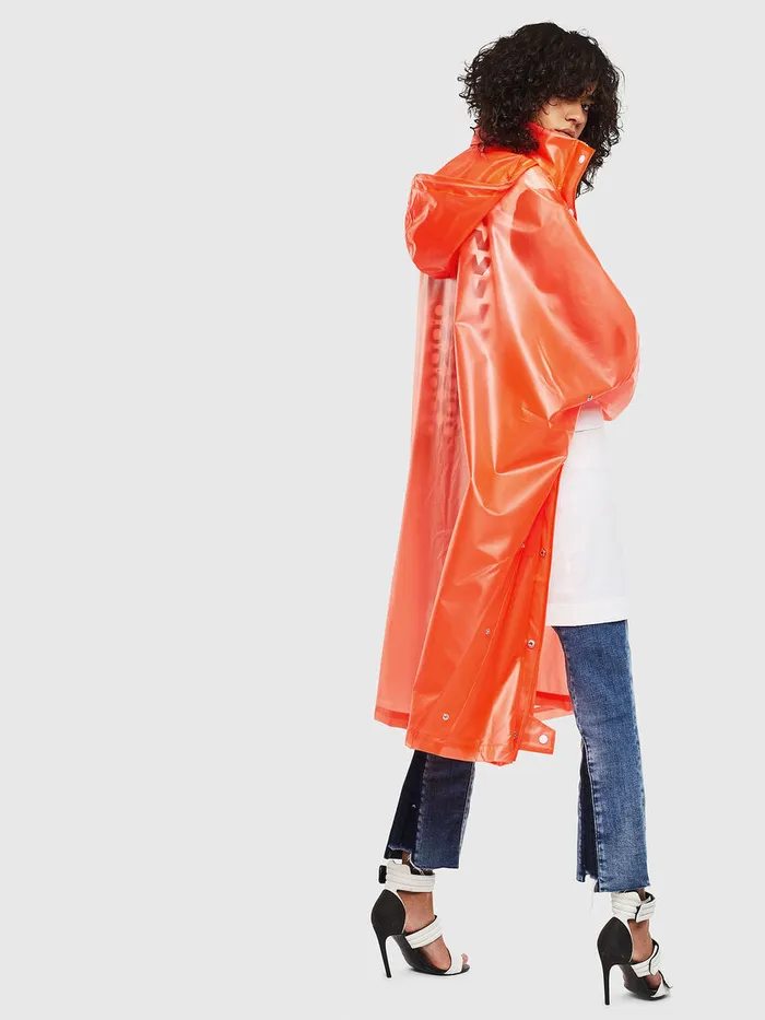 Diesel Jackets Womens GTAKYA Orange