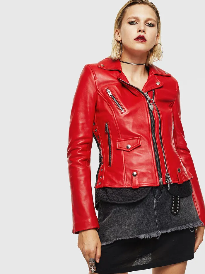 Diesel Jackets Womens LCARAMA Red