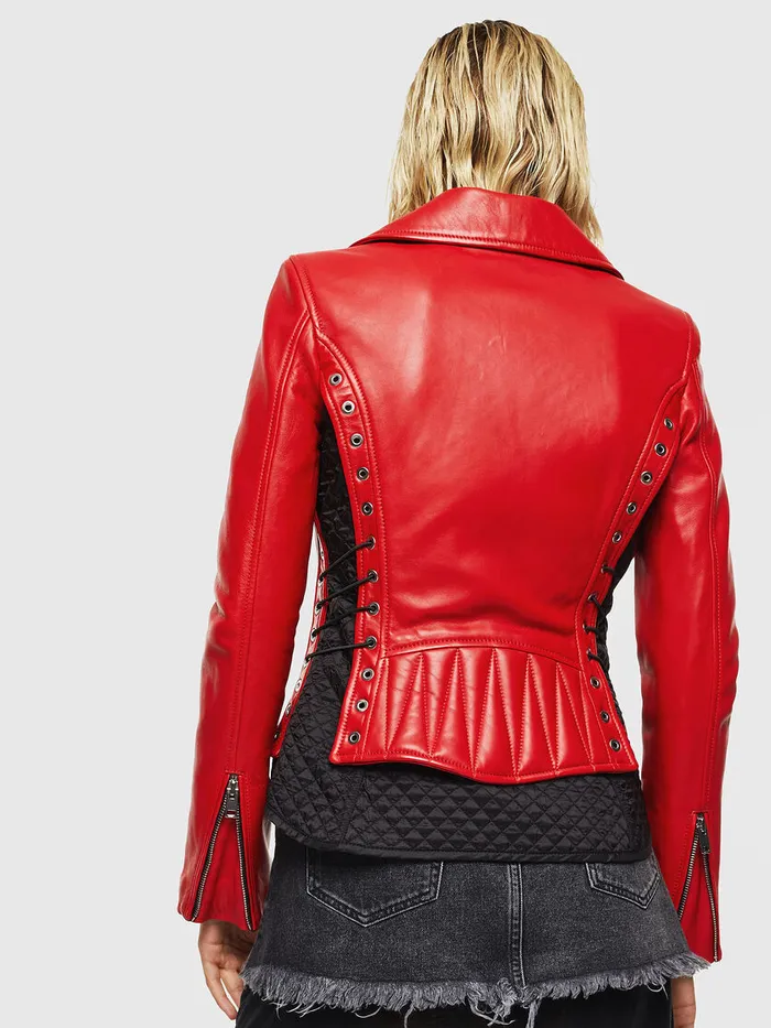 Diesel Jackets Womens LCARAMA Red