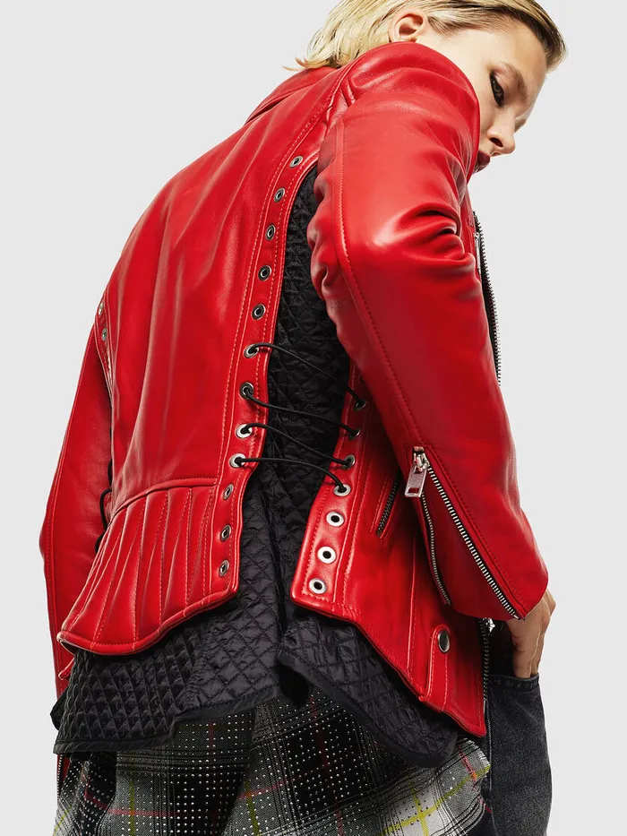 Diesel Jackets Womens LCARAMA Red