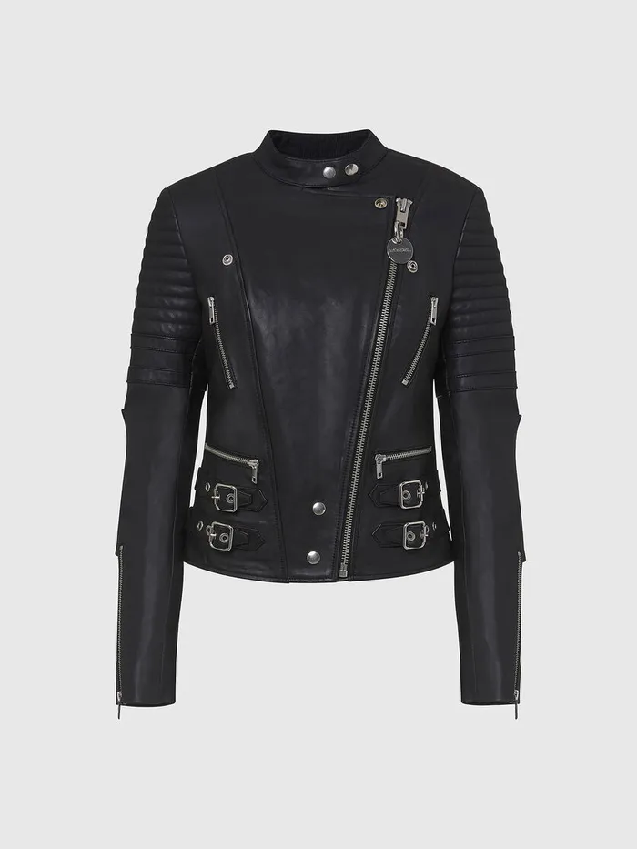 Diesel Jackets Womens LIGENEW Black