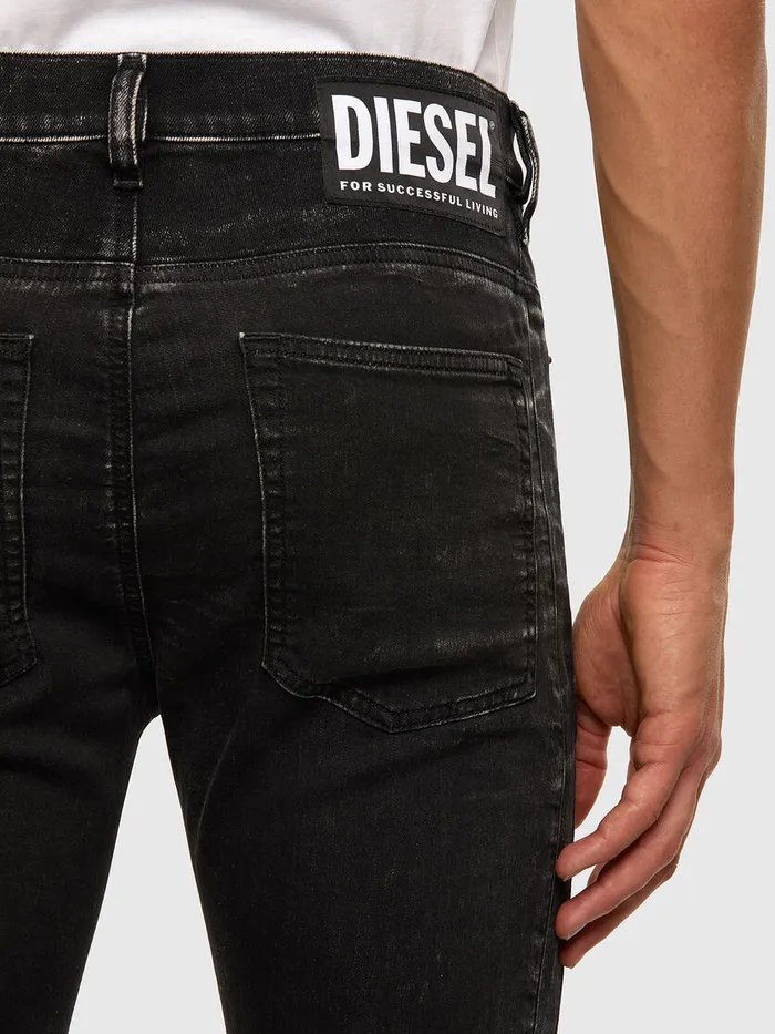 Diesel JoggJeans Mens DReeft JoggJeans 009FY BlackDark grey Gift for Friend